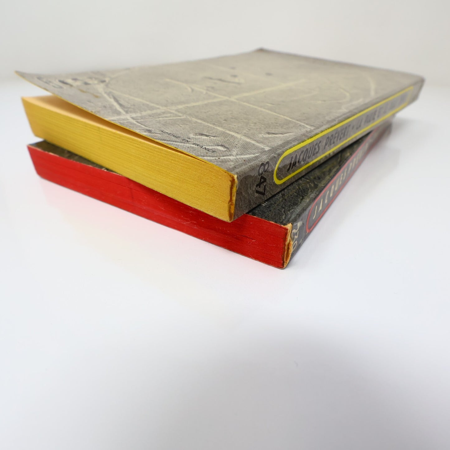 Jacques Prévert Lot 2 Livres Paroles/La Pluie et le Beau Temps Poésie France 60s