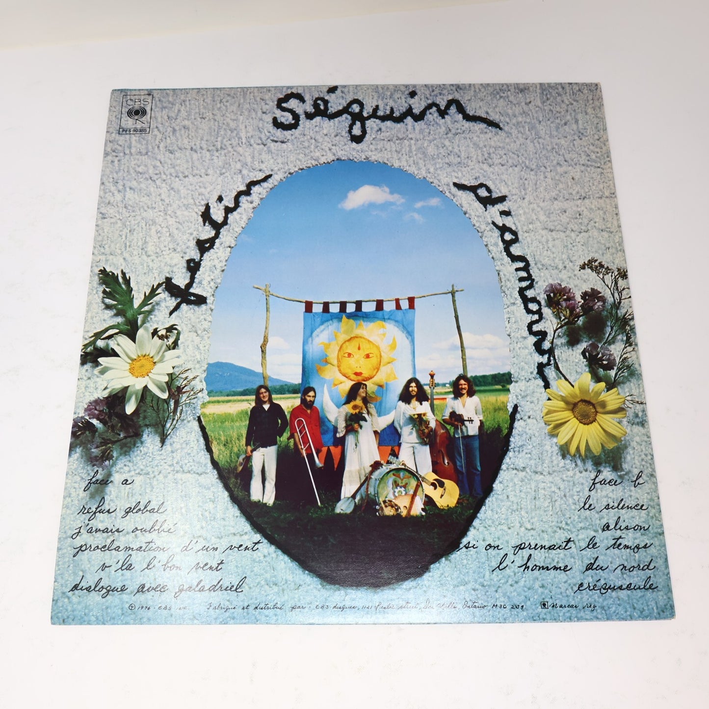 Richard Séguin Lot 3 Disques Festin D'Amour/Journée D'Amérique/Récolte De Rêves