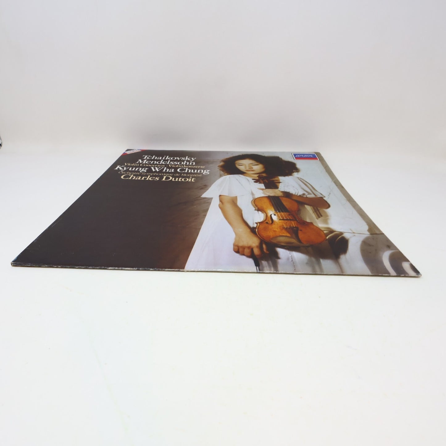 Kyung Wha Chung Violin Concertos Tchaikovsky/Mendelsson Record Vinyl LDR 71058