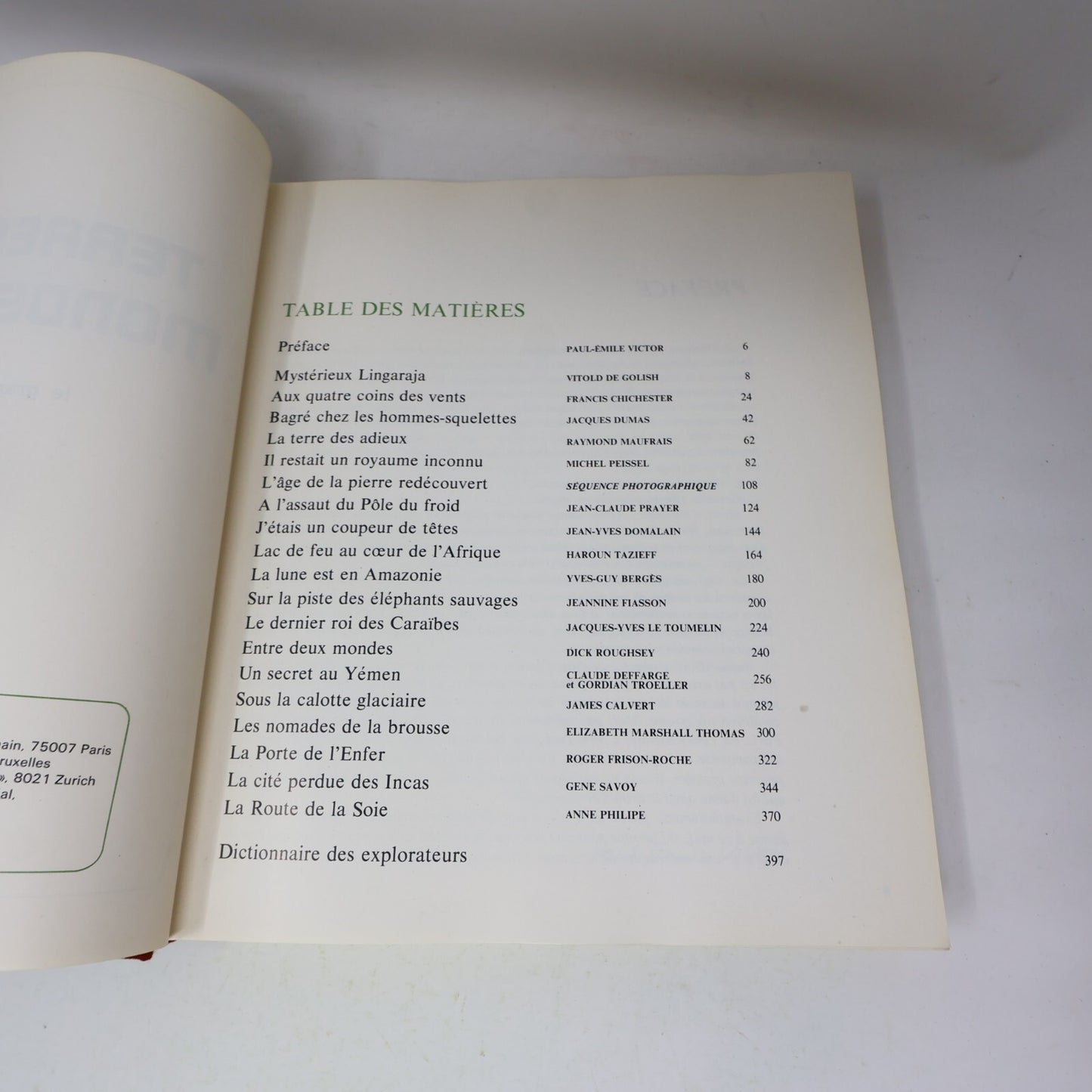 1975 Terres Vierges Mondes Interdits Reader's Digest Géographie Anthropologie HC