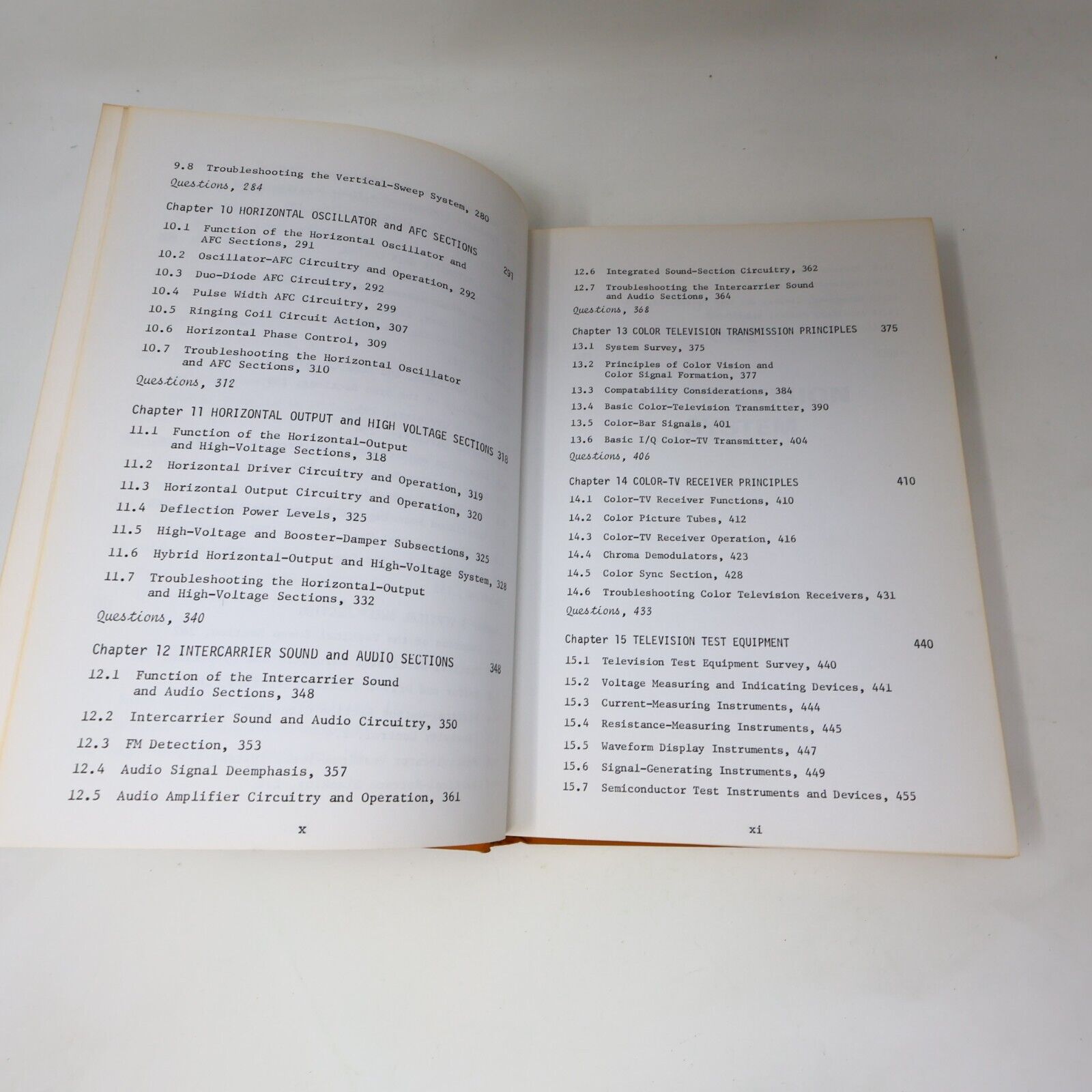 1972 Television Theory and Servicing Color and Black/White by Clyde N. Herrick