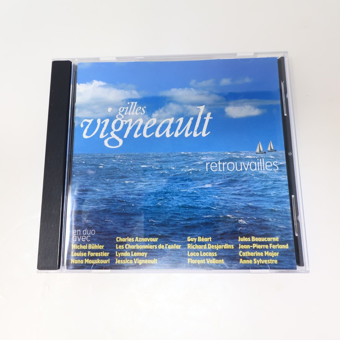 Gilles Vigneault Lot 4 CDs Vivre Debout/Retrouvailles Folk Country Pop 1996-2014