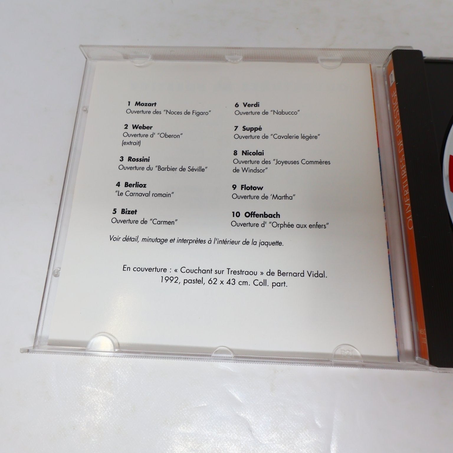 Les génies de la musique Concertos en Émotion & Ouvertures de Prestige Lot 2 CD
