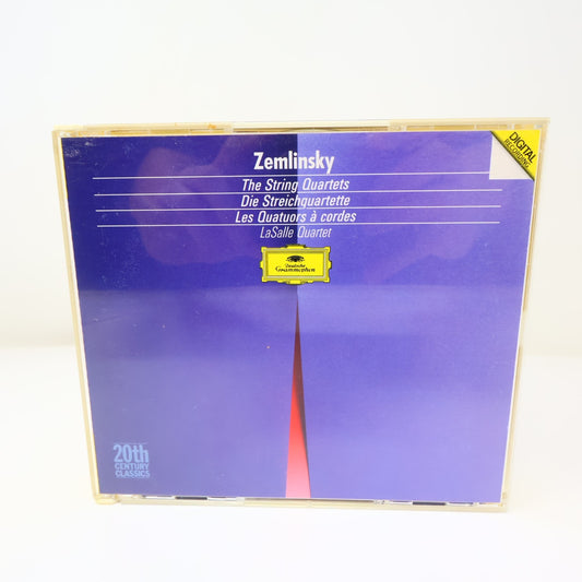 Zemlinsky the String Quartets/Les Quatuors à Cordes CD Deutsche Grammophon 80s