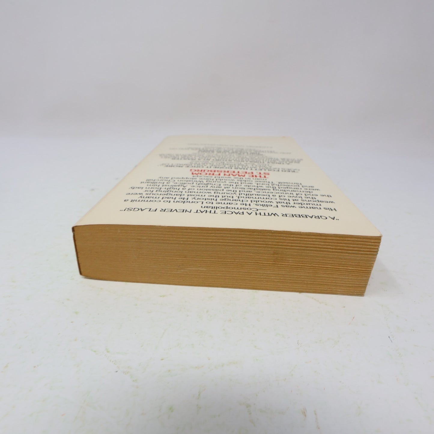 1983 The Man From St. Petersburg Ken Follett Signet Historical Fiction Thriller