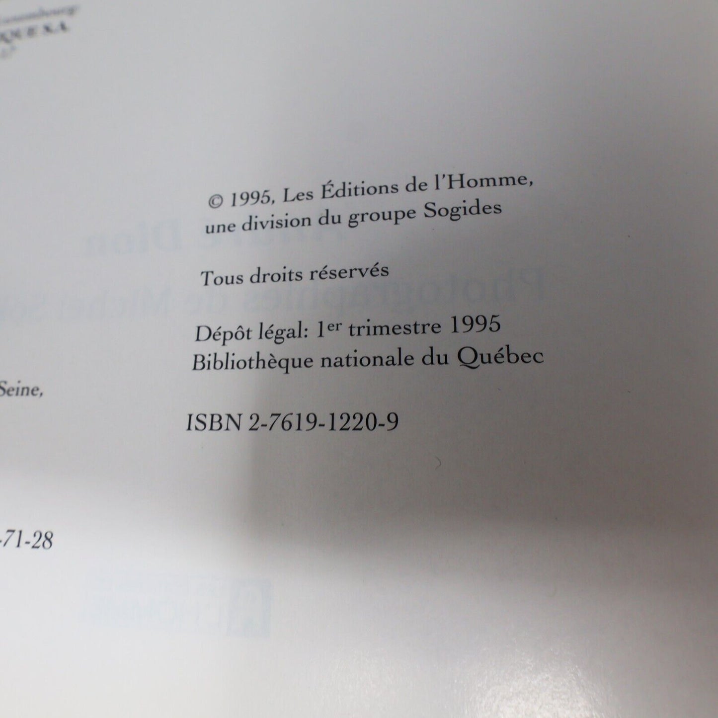 1995 Guide des Oiseaux Saison par Saison Dion/Sokolyk Ornithologie Animaux Livre