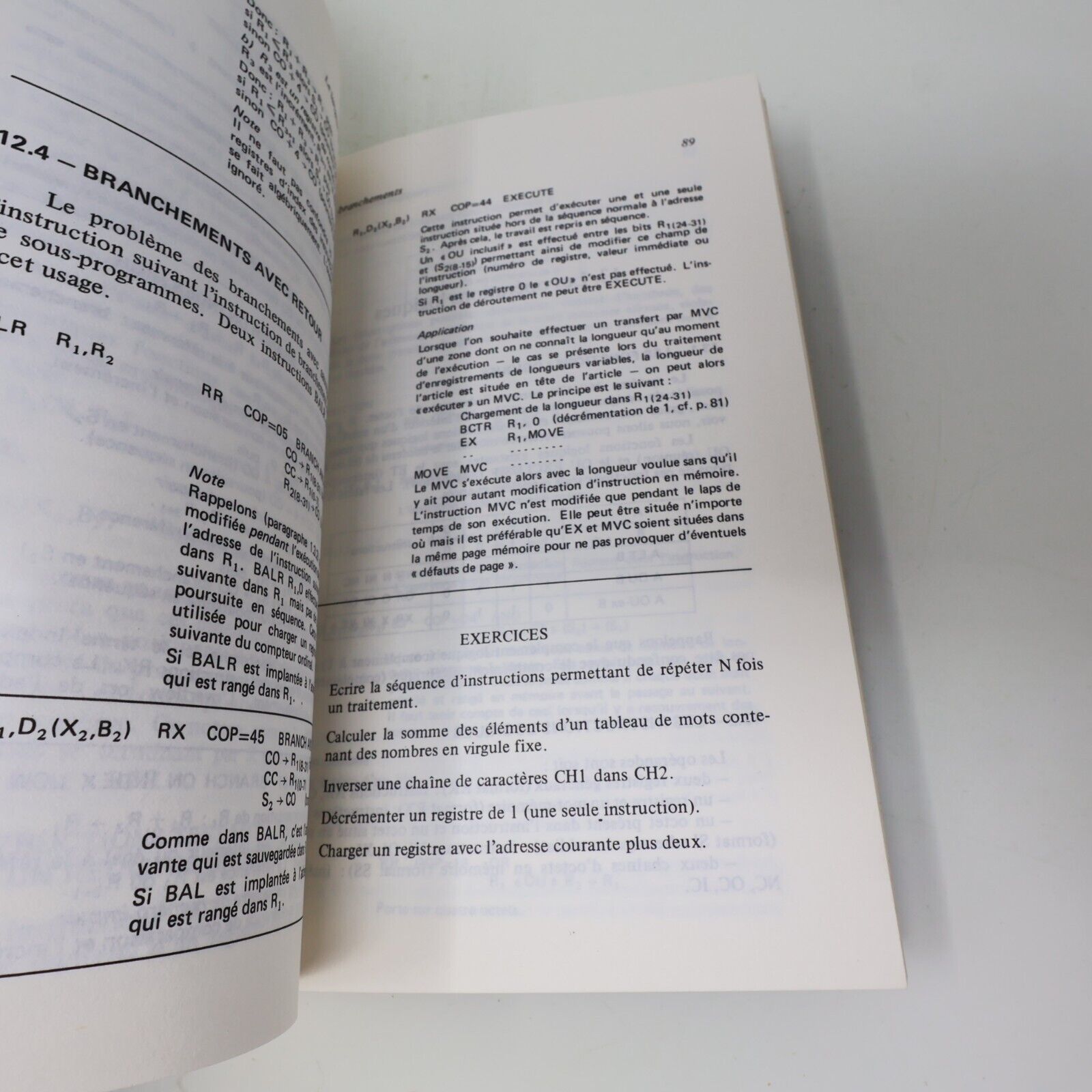 1983 La Programmation en Assembleur J. Rivière Informatique Ordinateur Code 80s