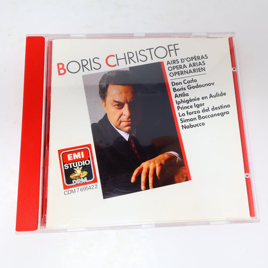 Boris Christoff Opera Arias/Airs d'Opéra CD 1988 Digital Remastered Classical