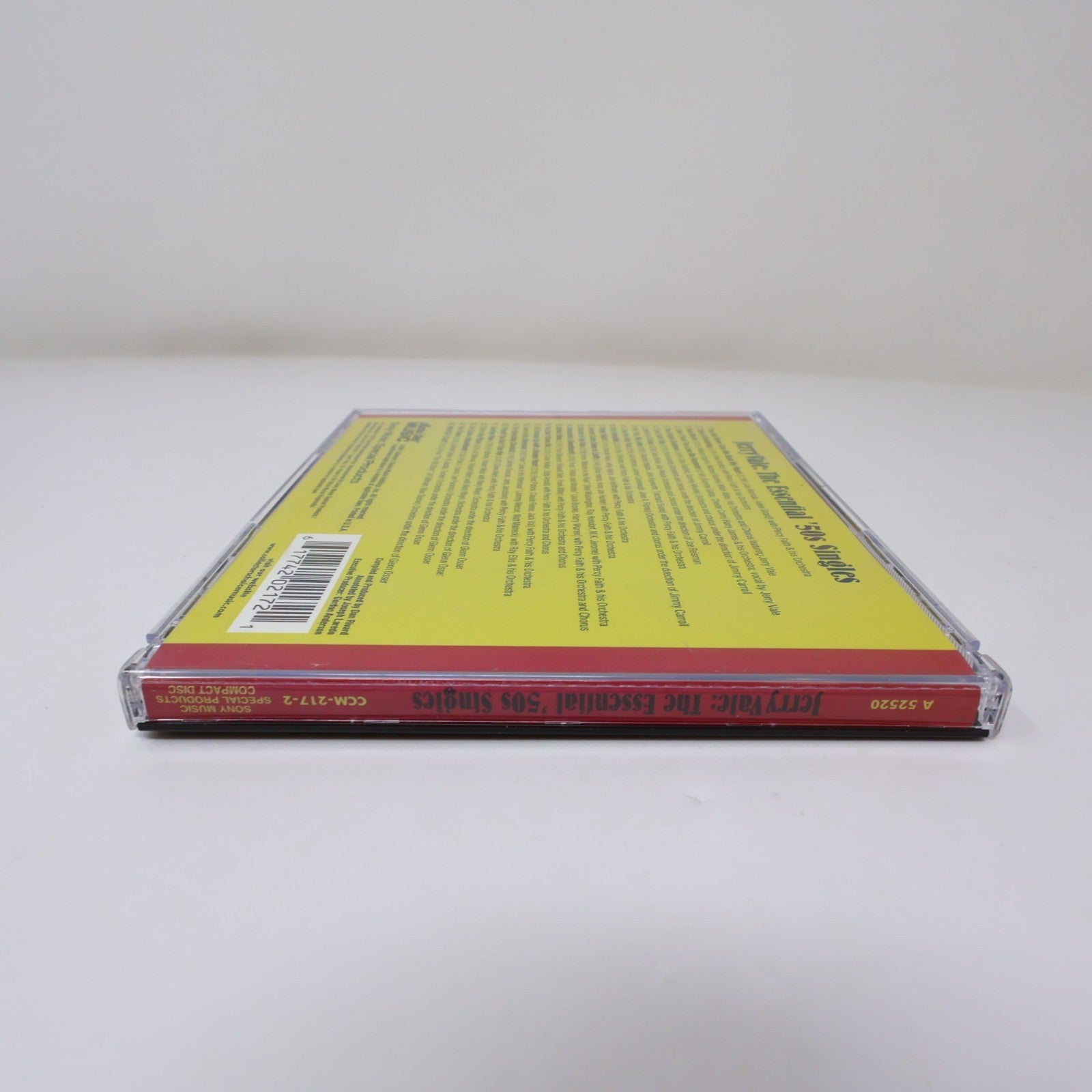 The Essential '50s Singles CD Jerry Vale Collector's Choice Music 2001 Pop