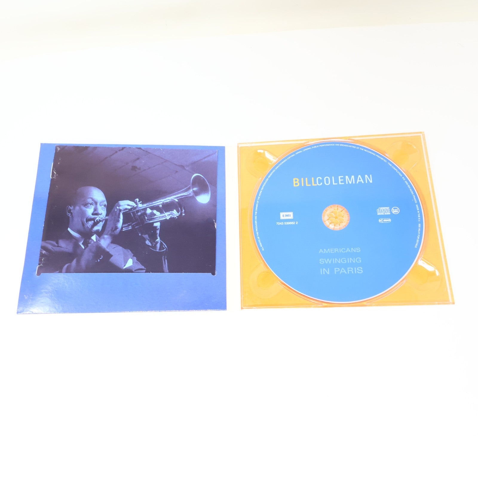 Americans Swinging in Paris CD Bill Coleman EMI 2002 Jazz 7243 53962 2 2000s