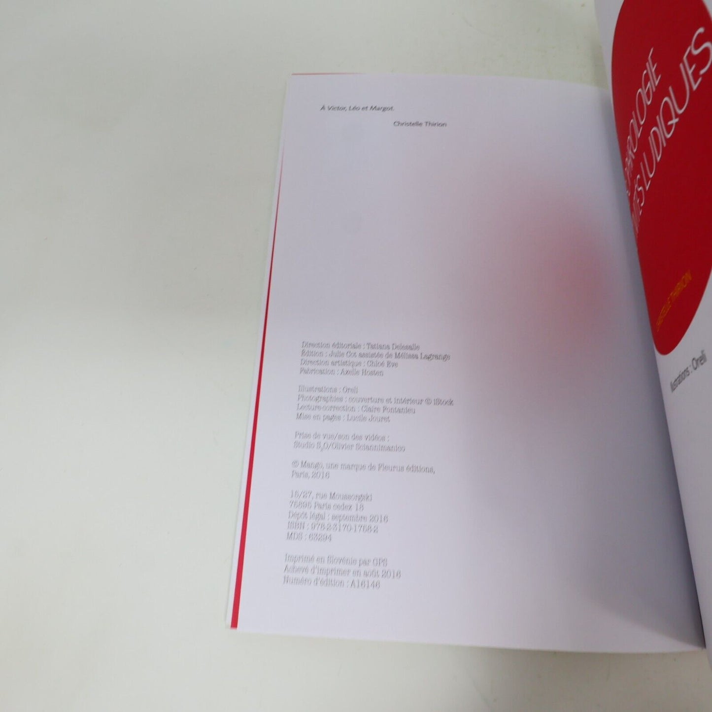 2016 Sophrologie et Activités Ludiques Christelle Thirion Éducation 3-12 Ans PB