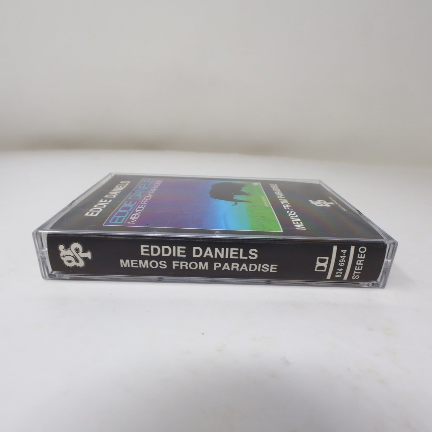 Eddie Daniels Memos From Paradise Cassette Jazz 1988 GRP 834 694-4 Spectralight