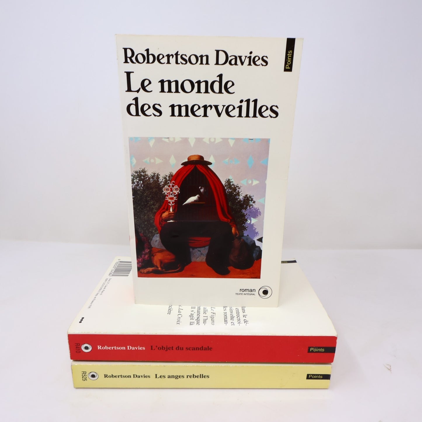 Robertson Davies Lot 3 Livres Anges Rebelles/Objet du Scandale Roman Canada PB