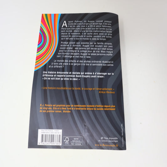 2013 Wonder R.J. Palacio Littérature Américaine Roman Fleuve Noir Français Livre