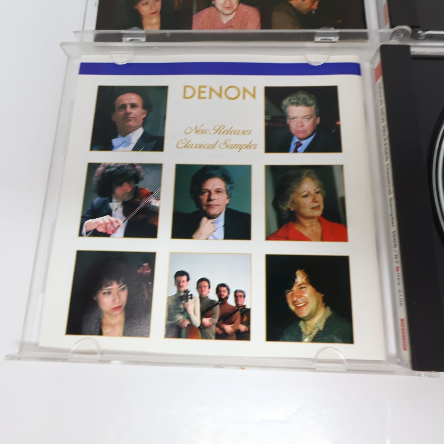Denon New Releases Classical Sampler 1985/1986-1986/1987 2 CD Lot GES-9079 Promo