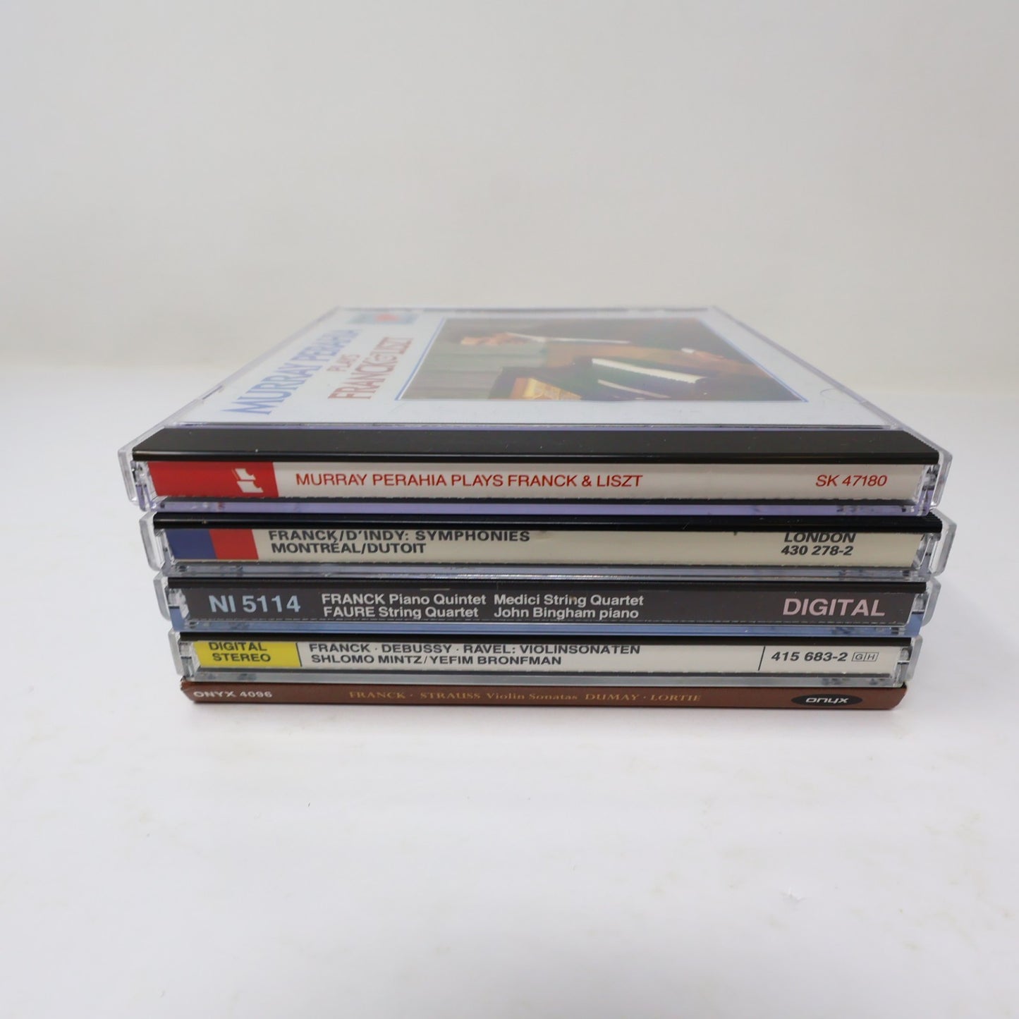 César Franck 5 CD Lot Classical Murray Perahia/Dutoit/Thibaudet/Bingham/Mintz