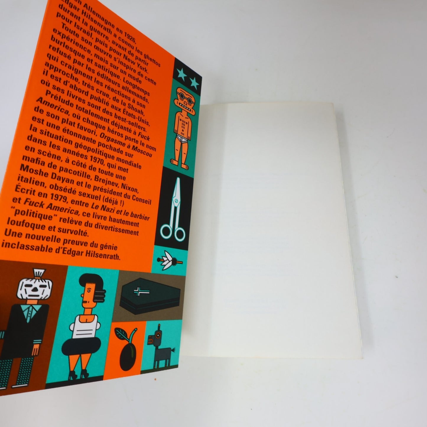 2013 Orgasme à Moscou Edgar Hilsenrath Espionnage Humour Attila Français Livre