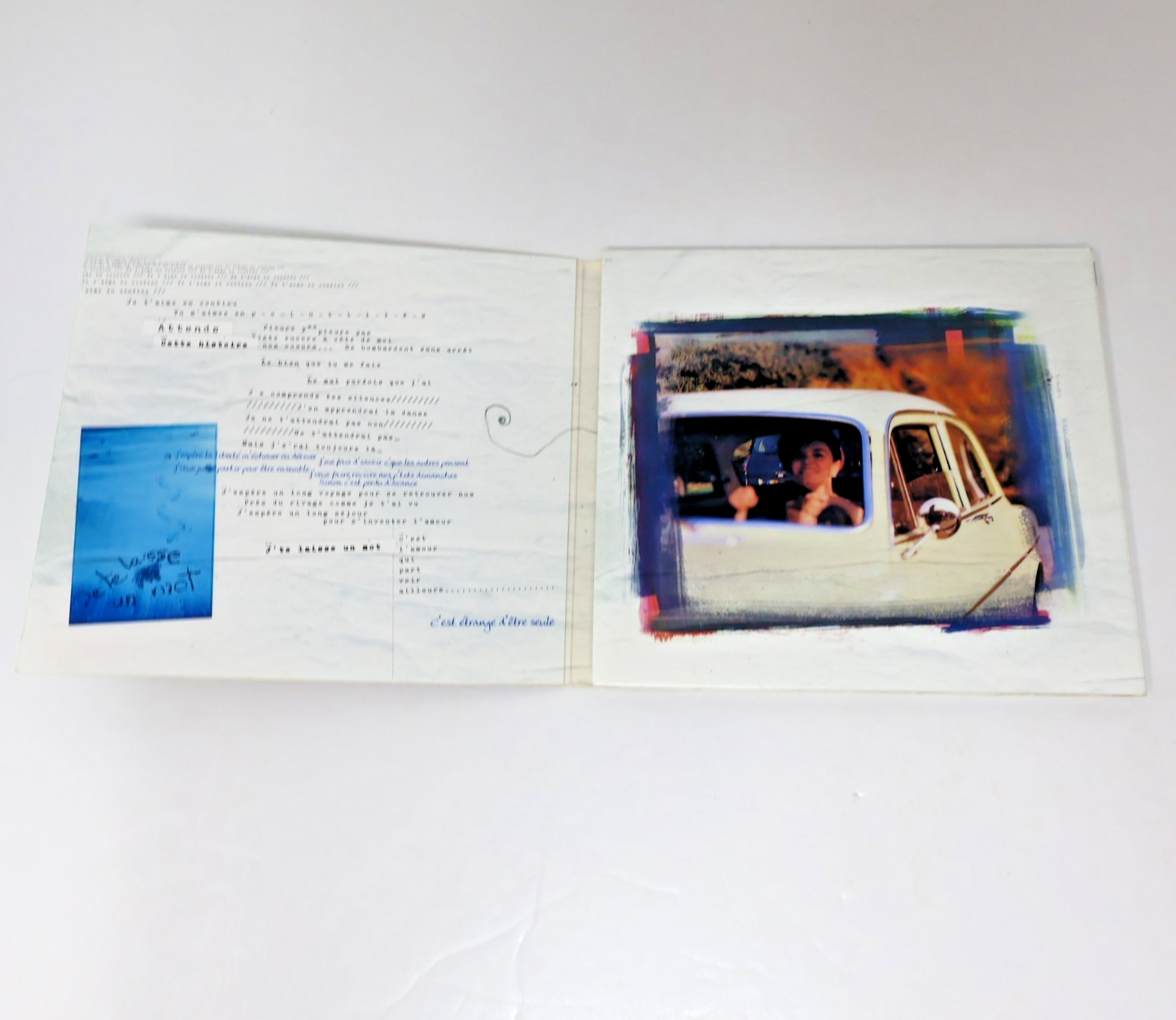 Diane Tell Rideaux Ouverts CD En Pointillé/Attends/Sur Ta Plage 2011 MQMCD-2435