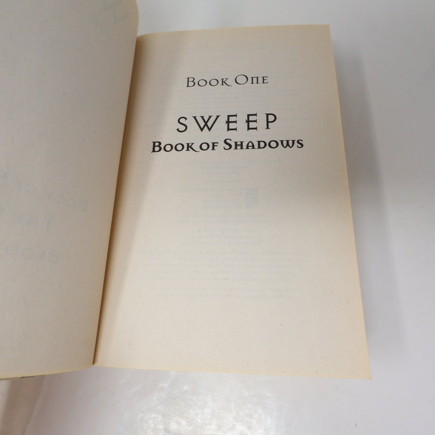 Sweep Book of Shadows & Dark Magick #1-2 Cate Tiernan Paperback Omnibus Speak
