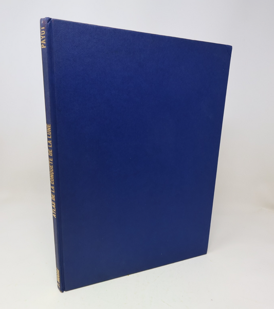 Atlas de la Conquête de la Lune Patrick Moore 1969 Payot Français Livre 60s HC
