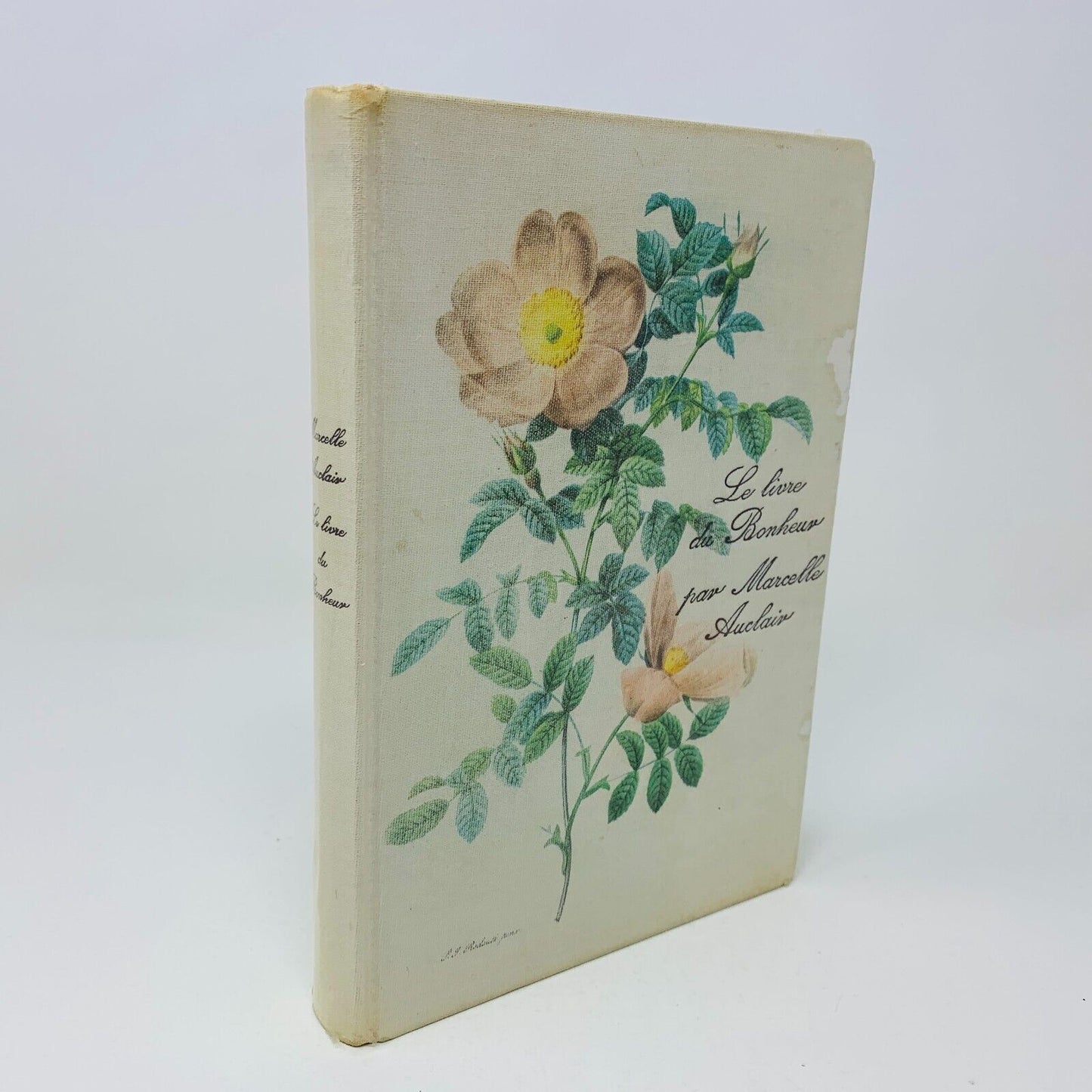 Le Livre du Bonheur Marcelle Auclair Éditions du Seuil Français Hardcover 80s