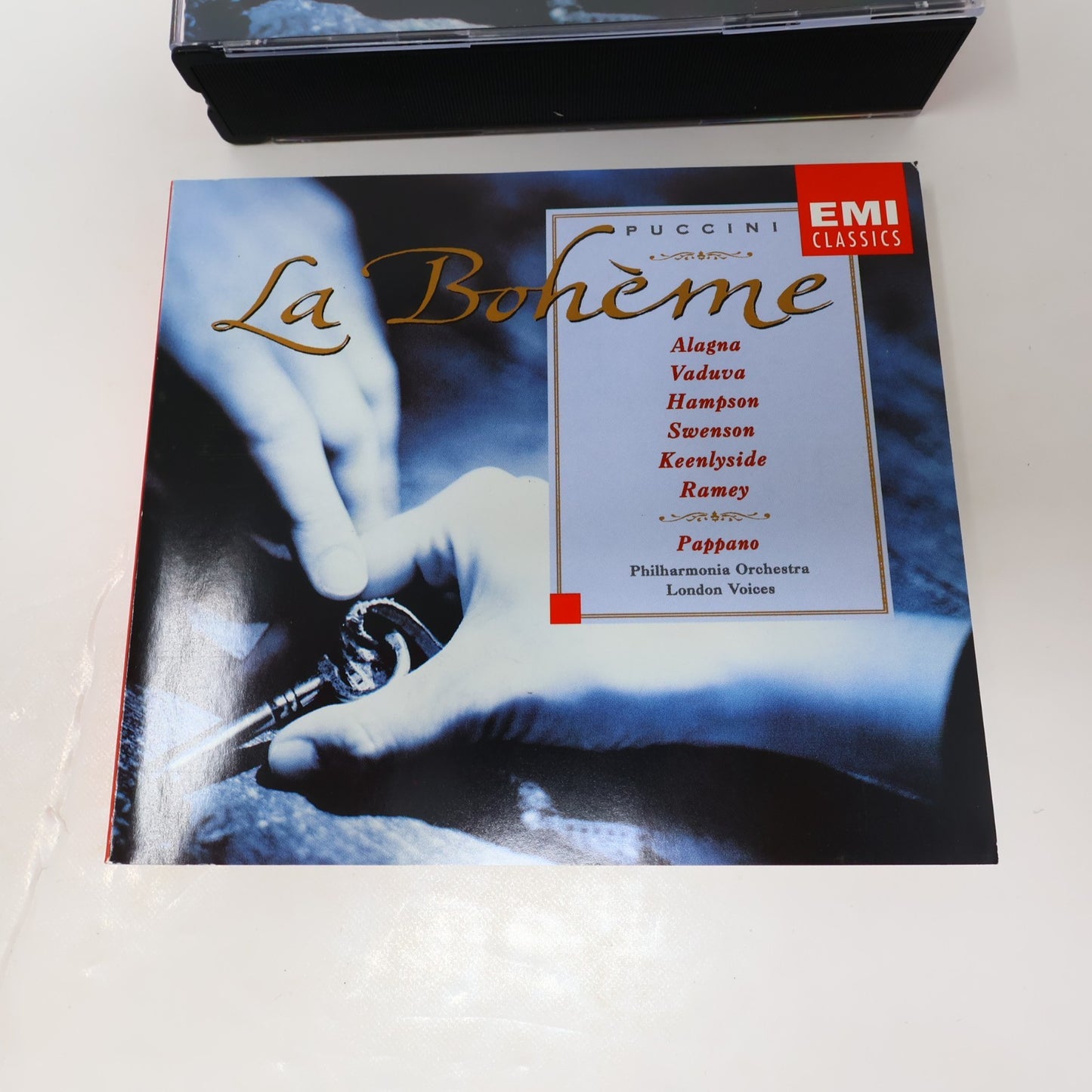 La Bohème CD Puccini/Pappano/Vaduva/Alagna/Hampson EMI 1996 Opera Classical