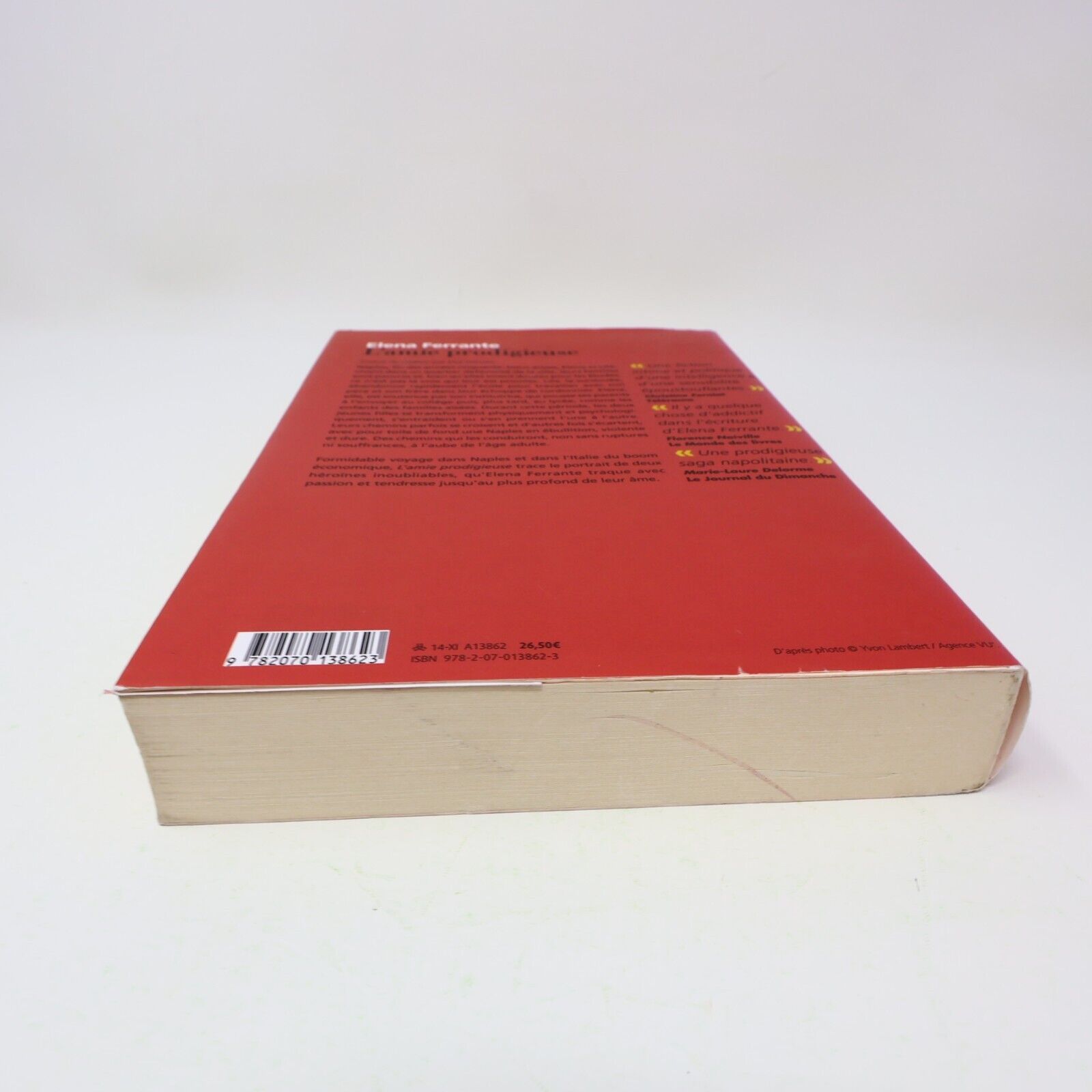 2014 L'Amie Prodigieuse Elena Ferrante Gallimard Français Paperback Italie Livre