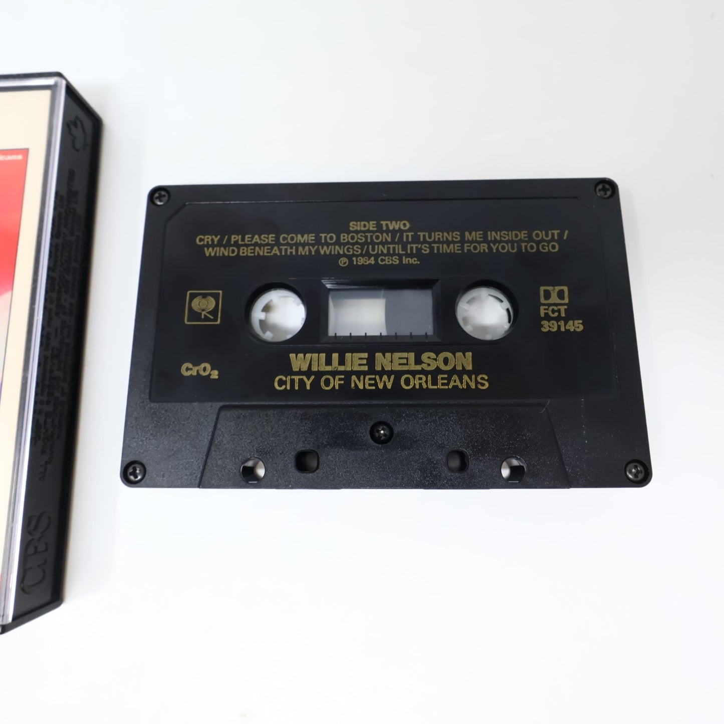Willie Nelson 3 Cassettes Lot City Of New Orleans/Angel Eyes/Stardust