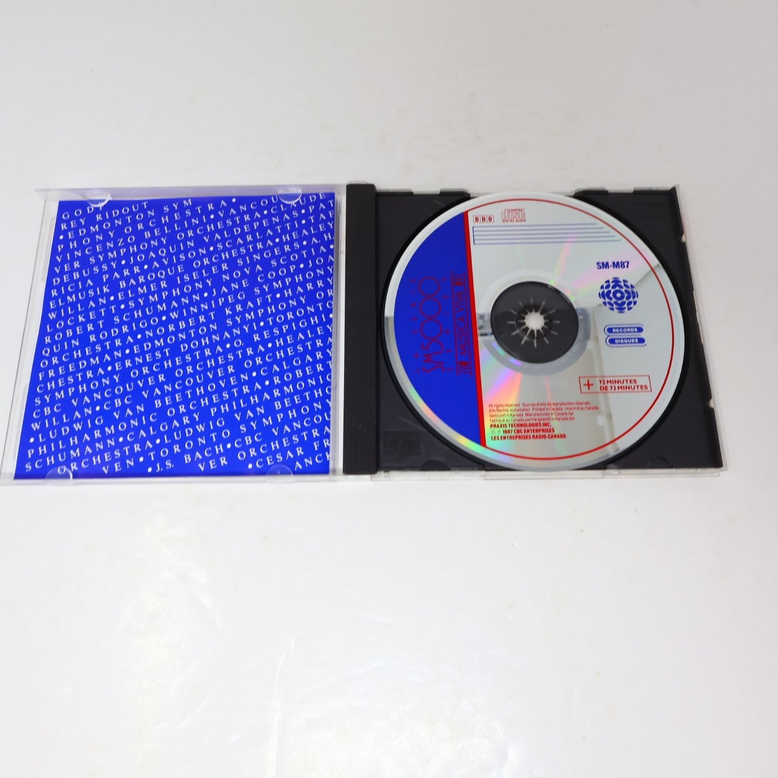 Édition spéciale '87 Special Edition CBC CD 1987 Classical SM-M87 Mayer/Brott