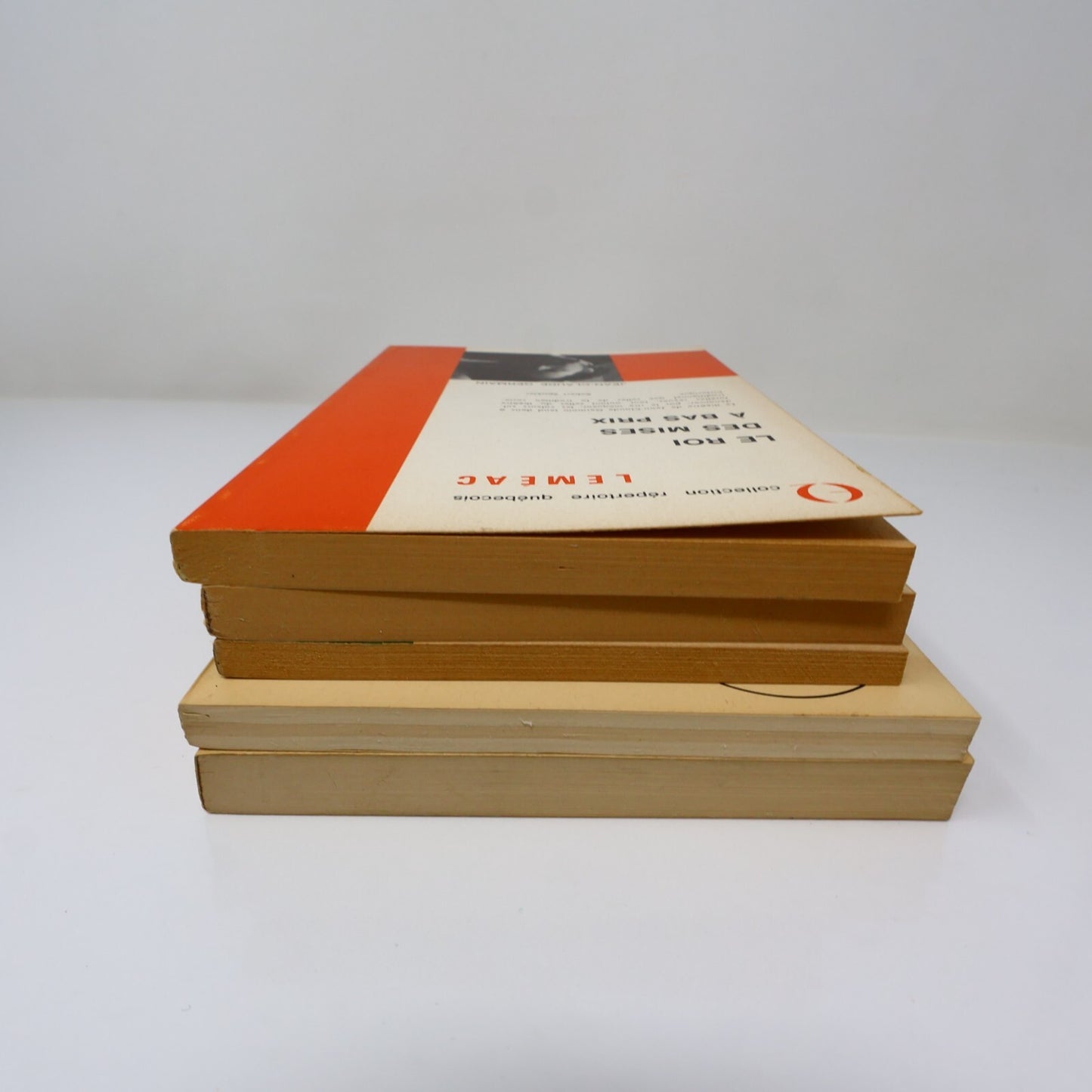 Théâtre Québec Lot 5 Livres Leméac Wouf Wouf/Florence/Chant du Sink Français 70s