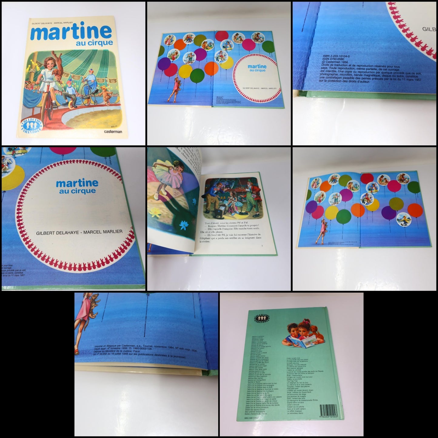 Martine Lot 15 Livres Gilbert Delahaye/Marcel Marlier Casterman Enfants HC Books