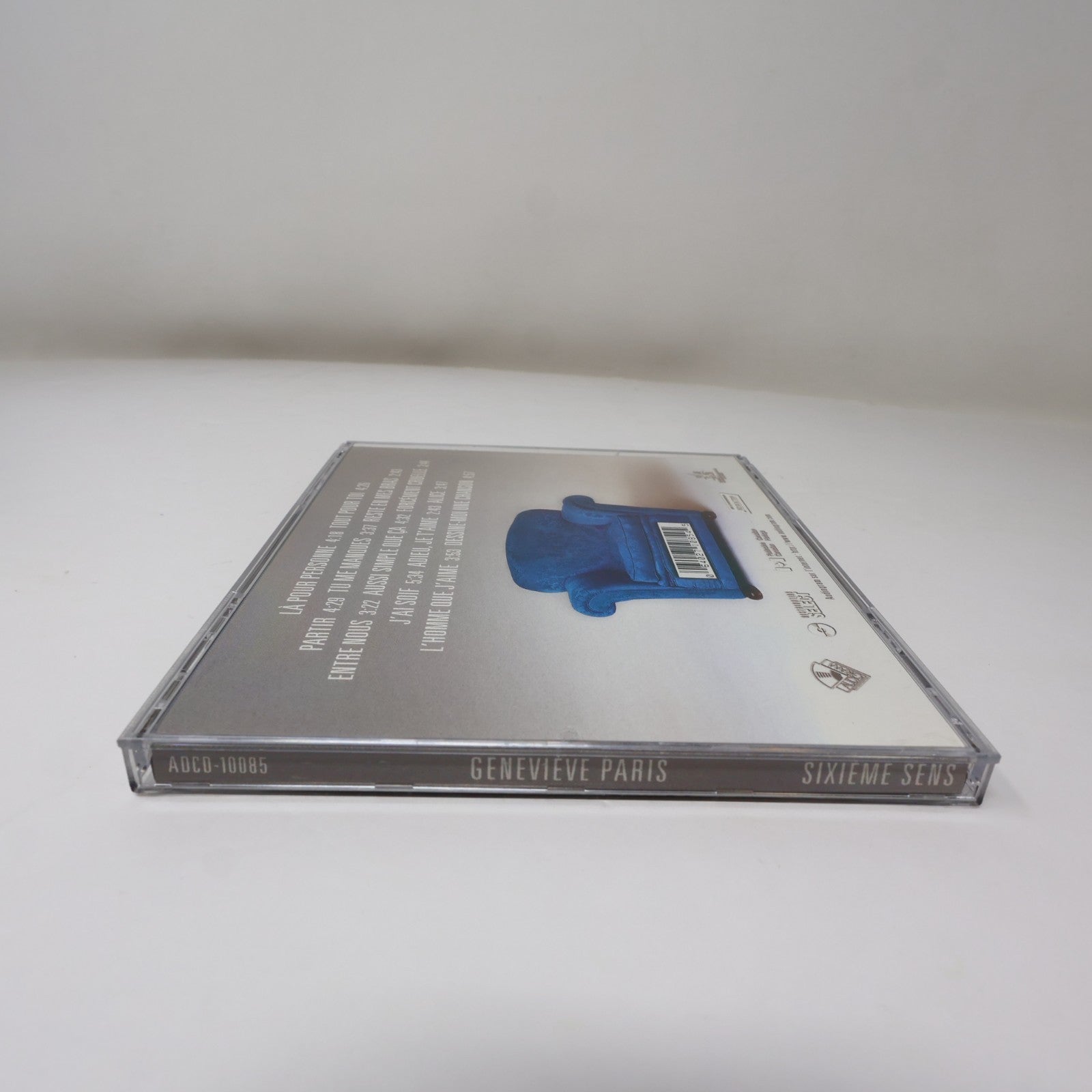 Sixième Sens Geneviève Paris CD Audiogram 1995 Français 1990S Music Chanson