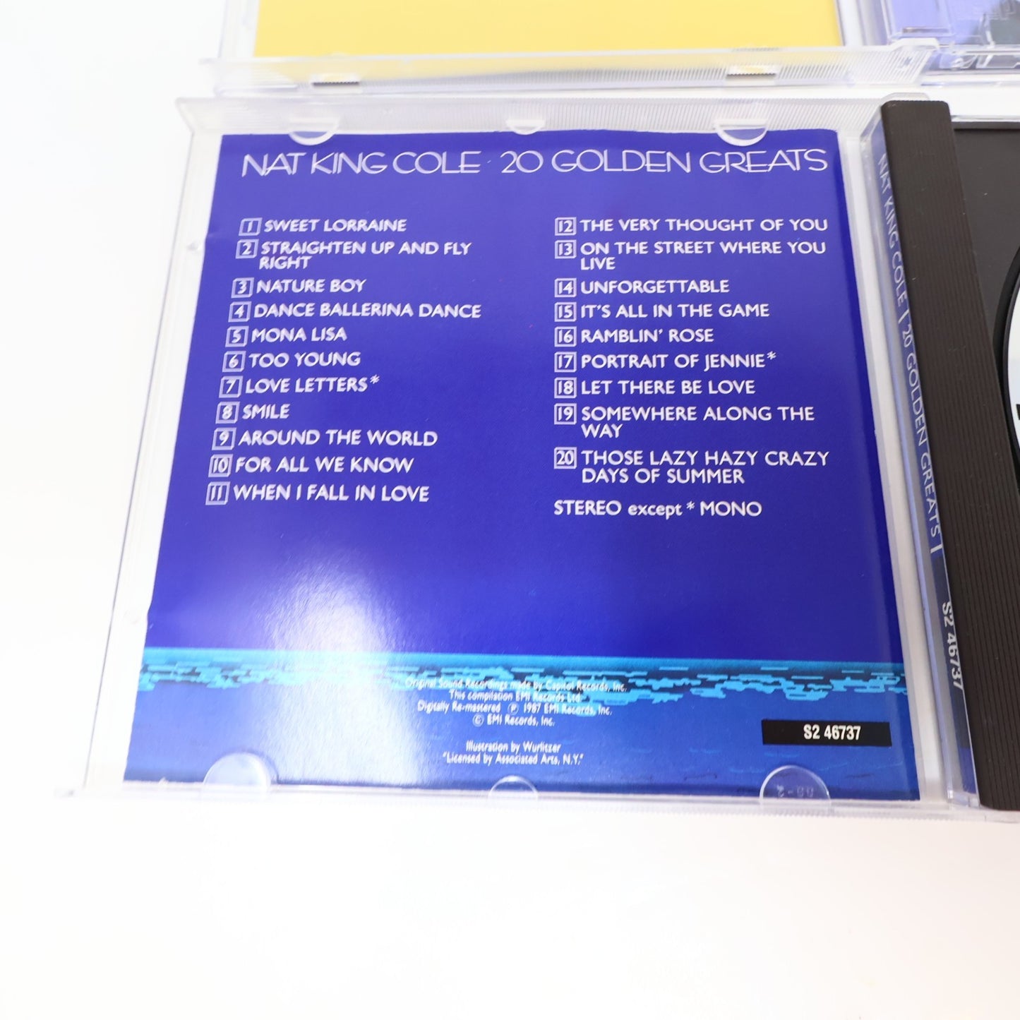 Nat King Cole 2 CDs Lot Unforgettable Nat King Cole/20 Golden Greats Jazz
