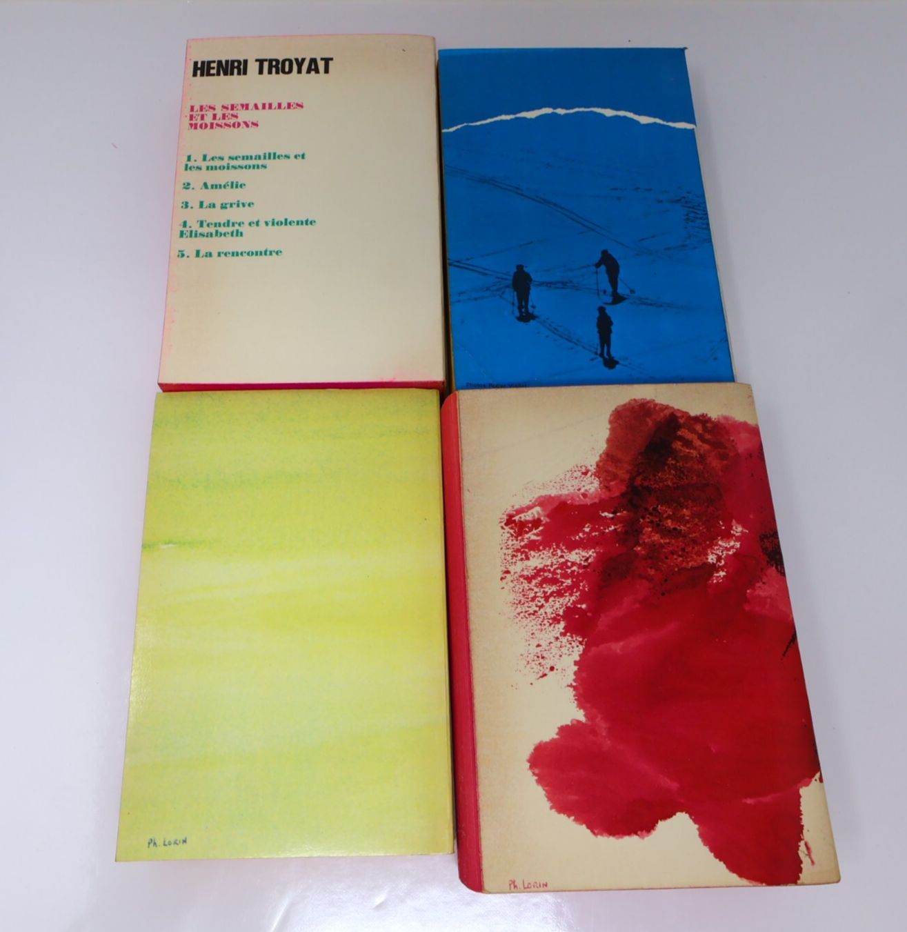 Henri Troyat Lot 10 Livres Étrangers sur la Terre/Anne Prédaille Roman France PB