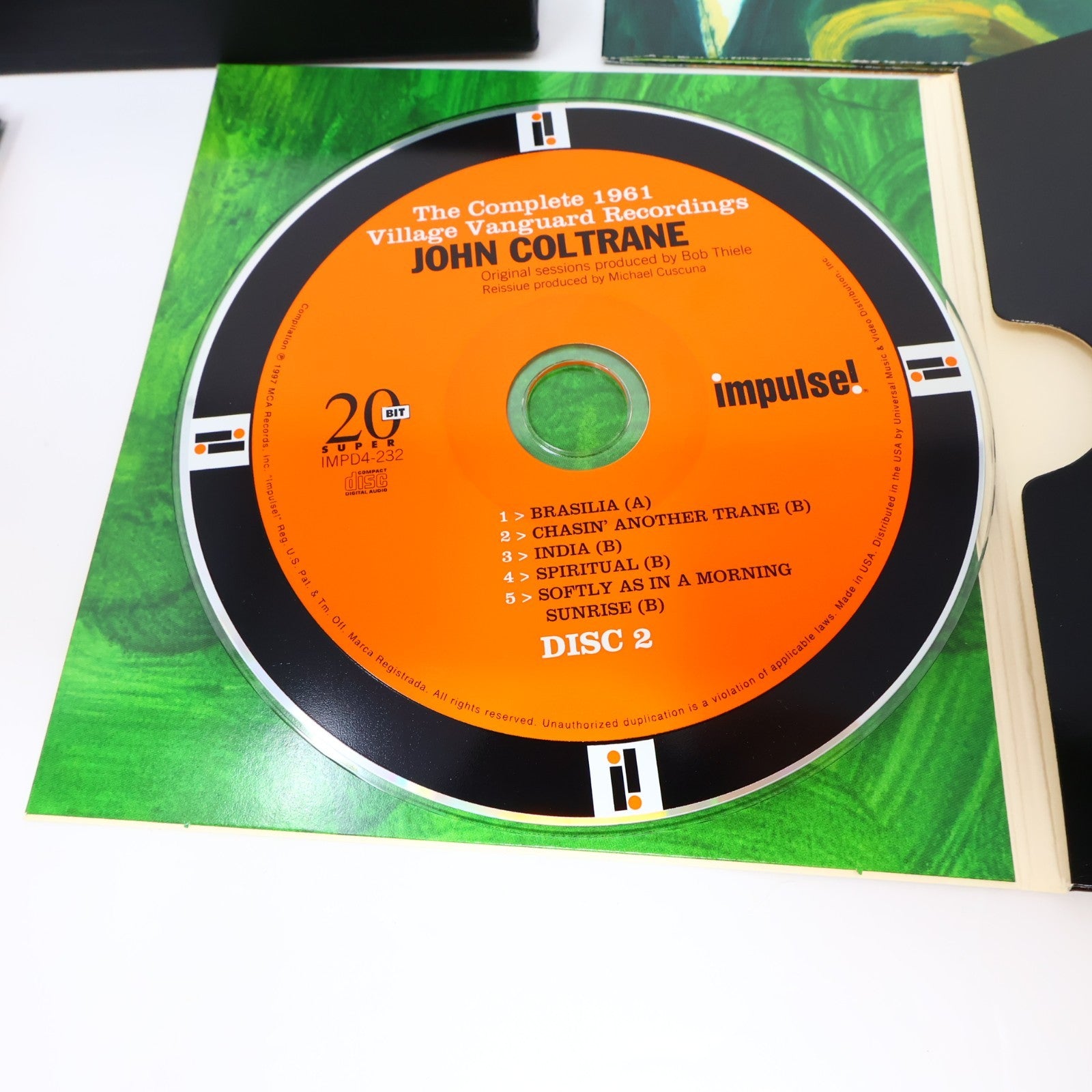 The Complete 1961 Village Vanguard Recordings CD John Coltrane Impulse! 1997 90s