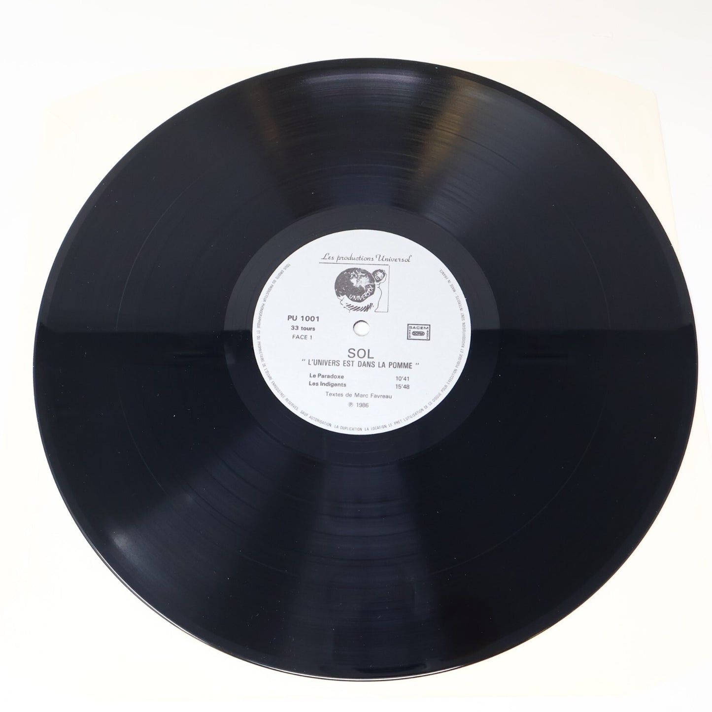 Sol/Marc Favreau Lot 5 Disques Enfin Sol/Rien Détonnant!/Interdit aux Adultes LP