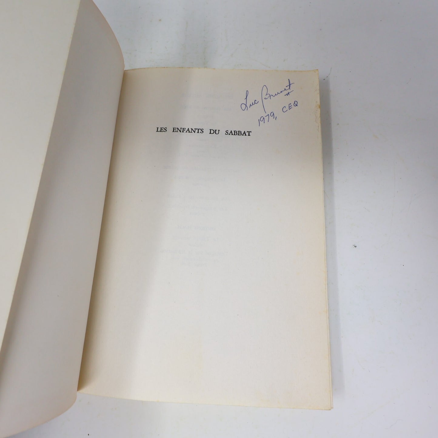 Anne Hébert Lot 2 Livres Kamouraska/Les Enfants du Sabbat Littérature Québécoise