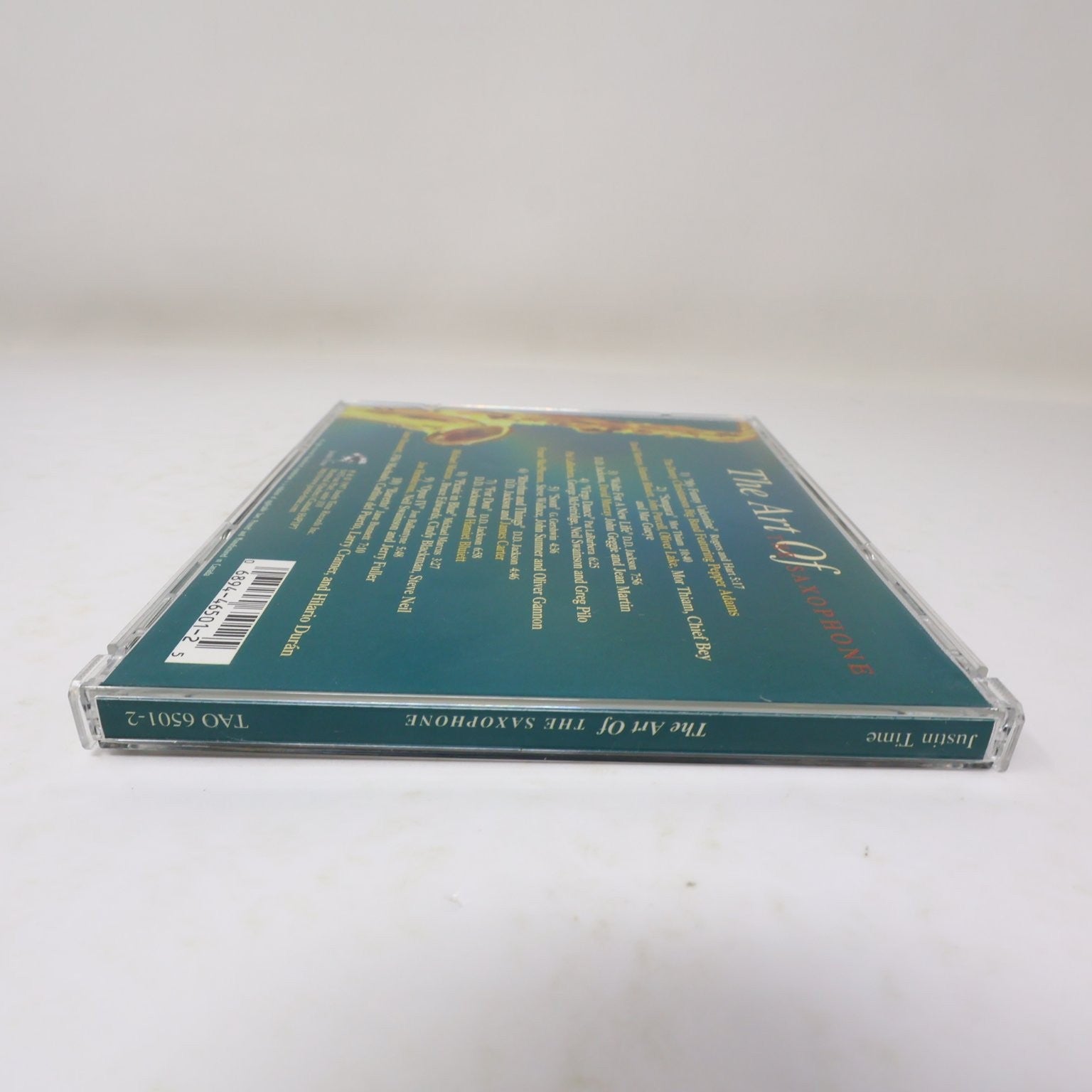 The Art Of The Saxophone CD 1997 Jazz Justin Time Records Canada