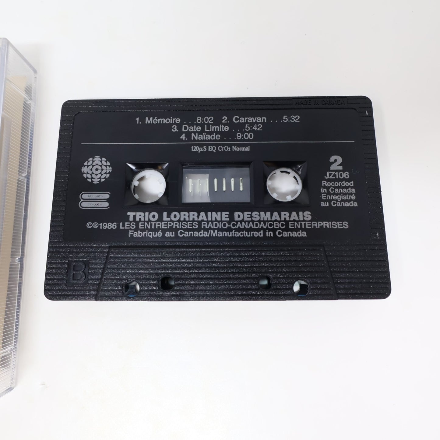 Lorraine Desmarais 2 Cassettes Lot Pianissimo/Andiamo JazzImage Hold up/Caravan