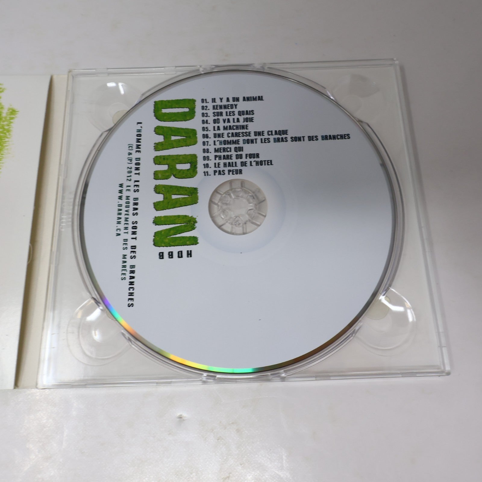 Daran L'Homme Dont Les Bras Sont Des Branches CD Pop LMCD-5394