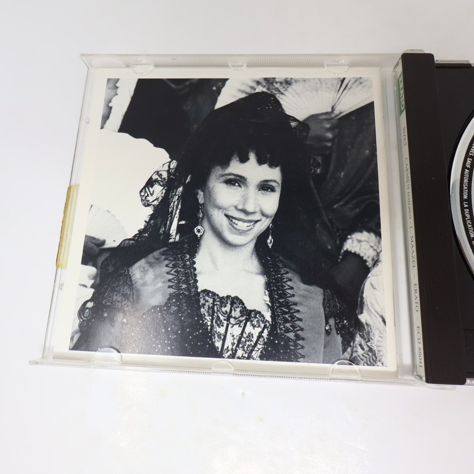 Carmen CD Bizet Lorin Maazel Placido Domingo/Julia Migenes Johnson 80s French