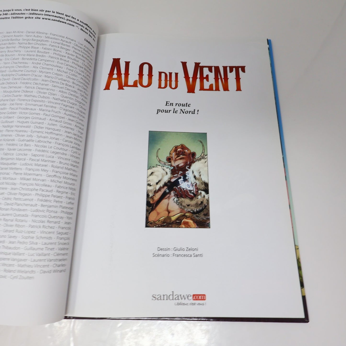 Alo du Vent #1 En Route pour le Nord Giulio Zeloni/Francesca Santi Sandawe 2016