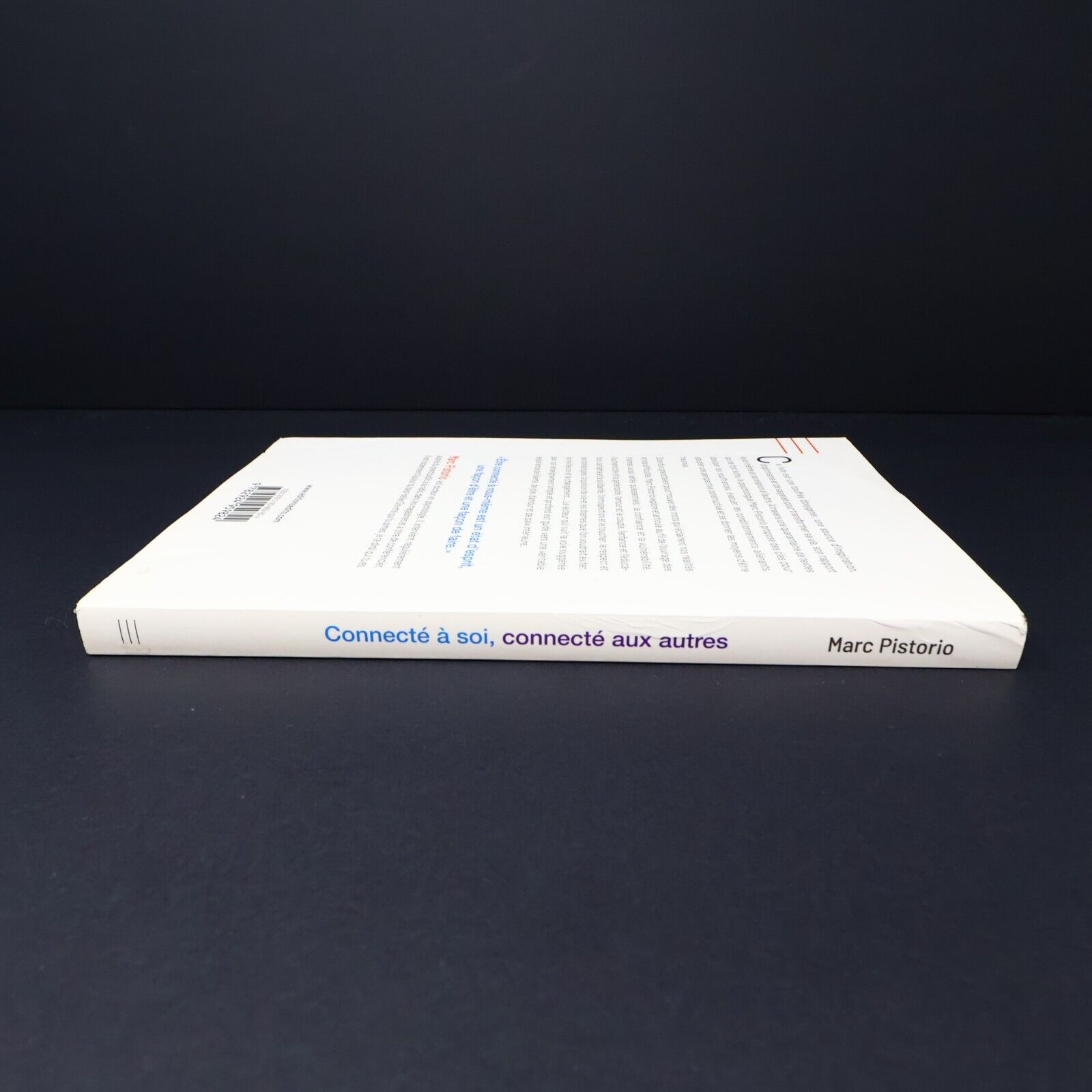 2020 Connecté à Soi Connecté aux Autres de Marc Pistorio Paperback PB Edito Book