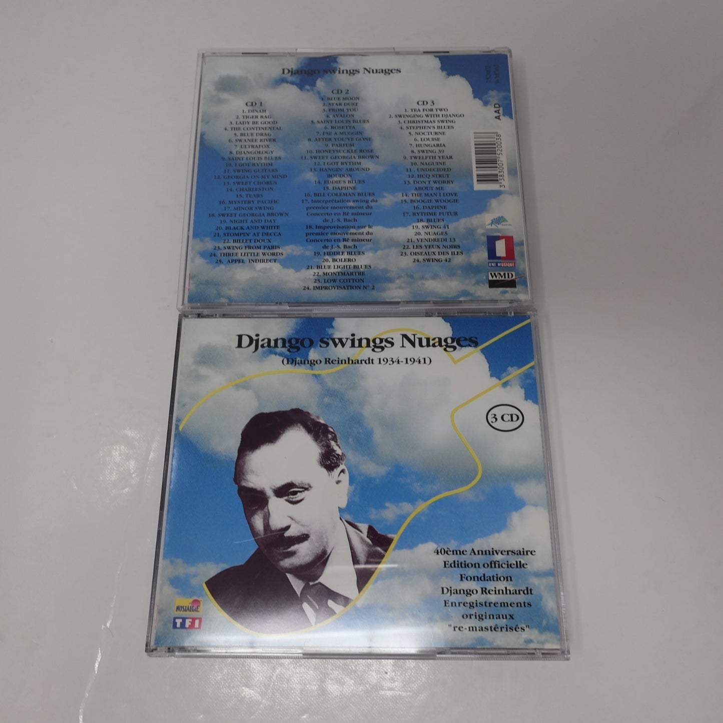 Django Reinhardt 2 CD Lot Jazz & Blues Collection #2/Django Swings Nuages