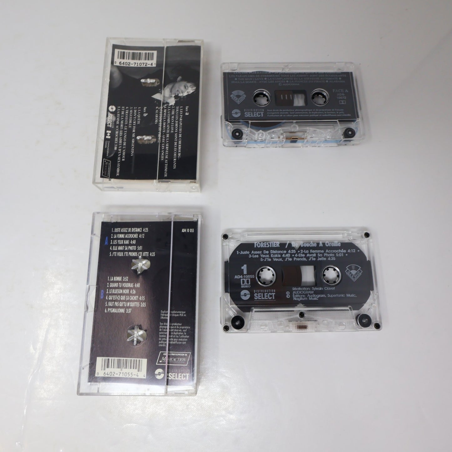 Louise Forestier Lot 2 Cassettes De Bouche À Oreille/Vingt Personnages en Quête