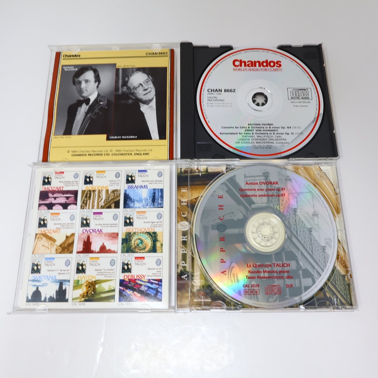Dvorak 10 CD Lot Piano Quintets/Symphonies 3 6 8/Serenade/Waldesruhe/Overtures