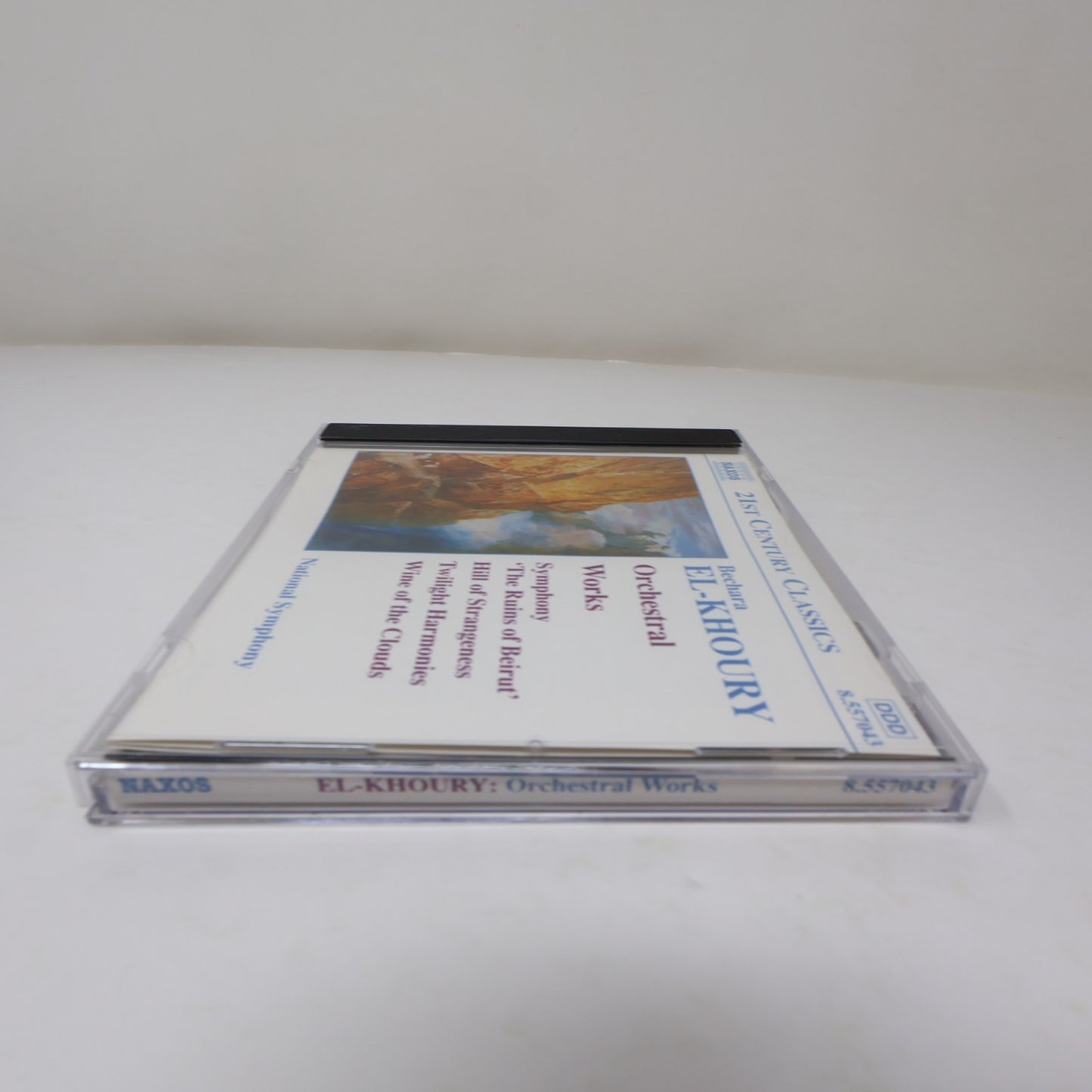 Bechara El-Khoury CD Orchestral Works Ruins Of Beirut/Hill Of Strangeness Naxos