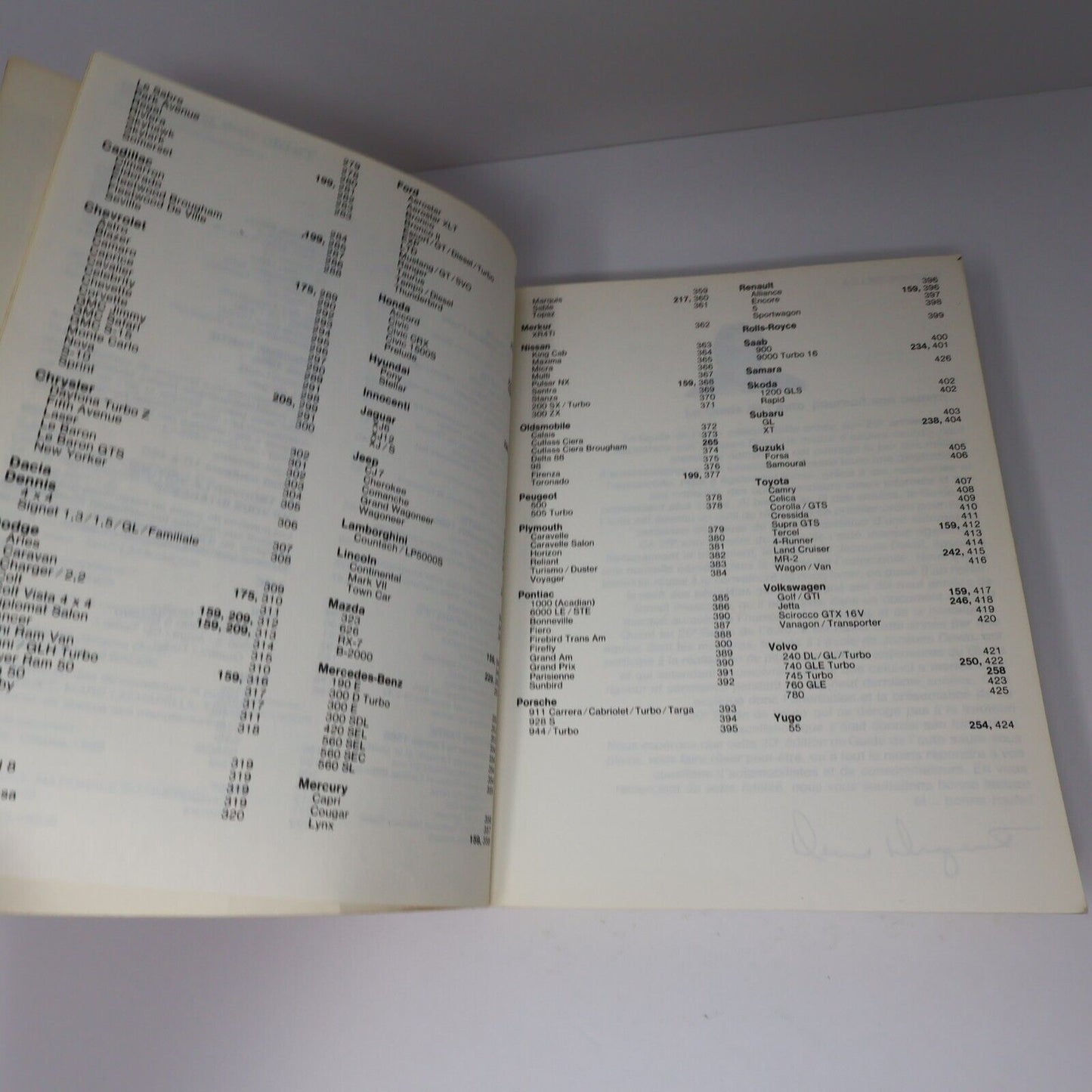 1985 Le Guide de l'Auto 86 1986 Duquet/Lachapelle/Duval Transports La Presse PB