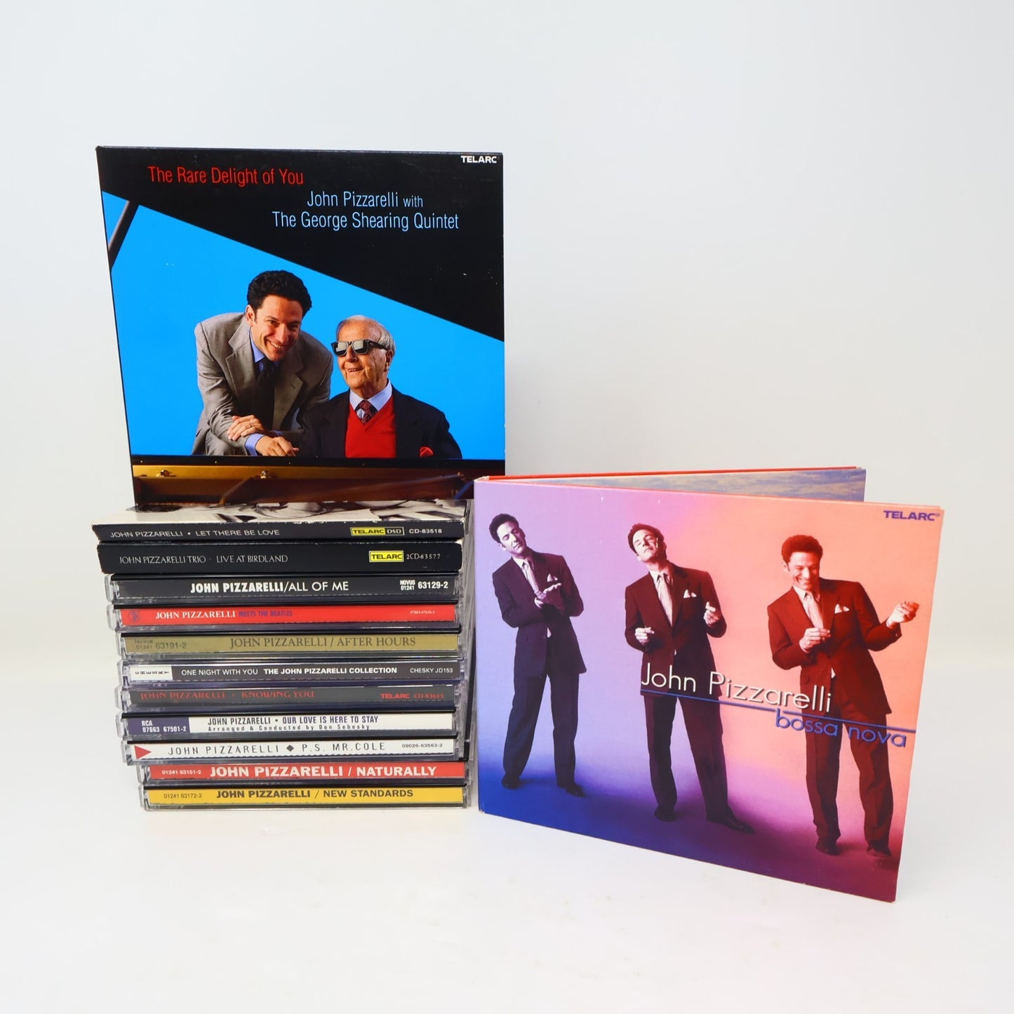 John Pizzarelli 13 CDs Lot New Standards/Naturally/Knowing You Jazz Swing