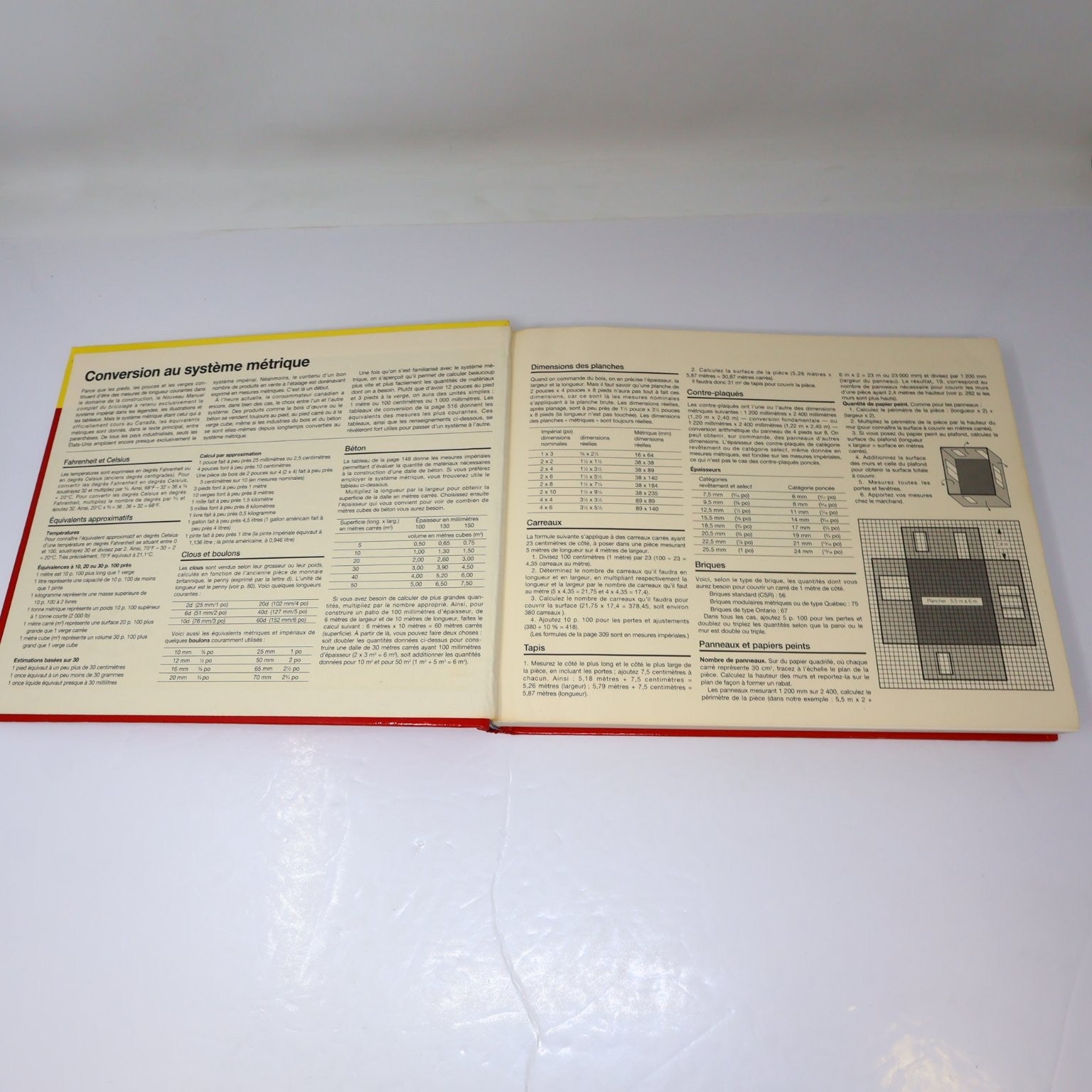 Nouveau Manuel Complet du Bricolage 1994 Français/French Guide Reader's Digest